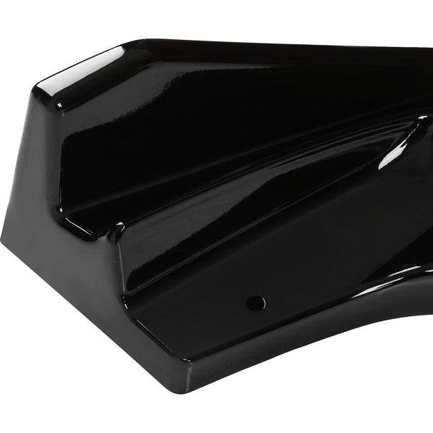 2014-2017 Honda Fit Front Bumper Lip - Glossy Black Polyurethane 3-Piece Splitter - Enhances Aerodynamics & Sporty Look for Street Racing & Car Shows