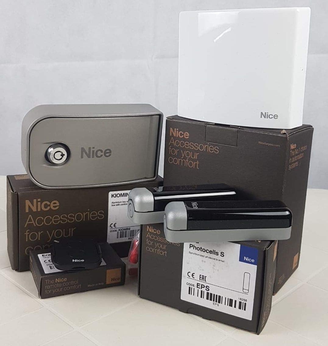 AWITALIA Rondo 2040 Electric Garage Door Opener Motor - Nice Made in Italy, Spring Balanced Roller Shade Motor for Up to 180kg - Perfect for Home, Office & Commercial Garage Doors