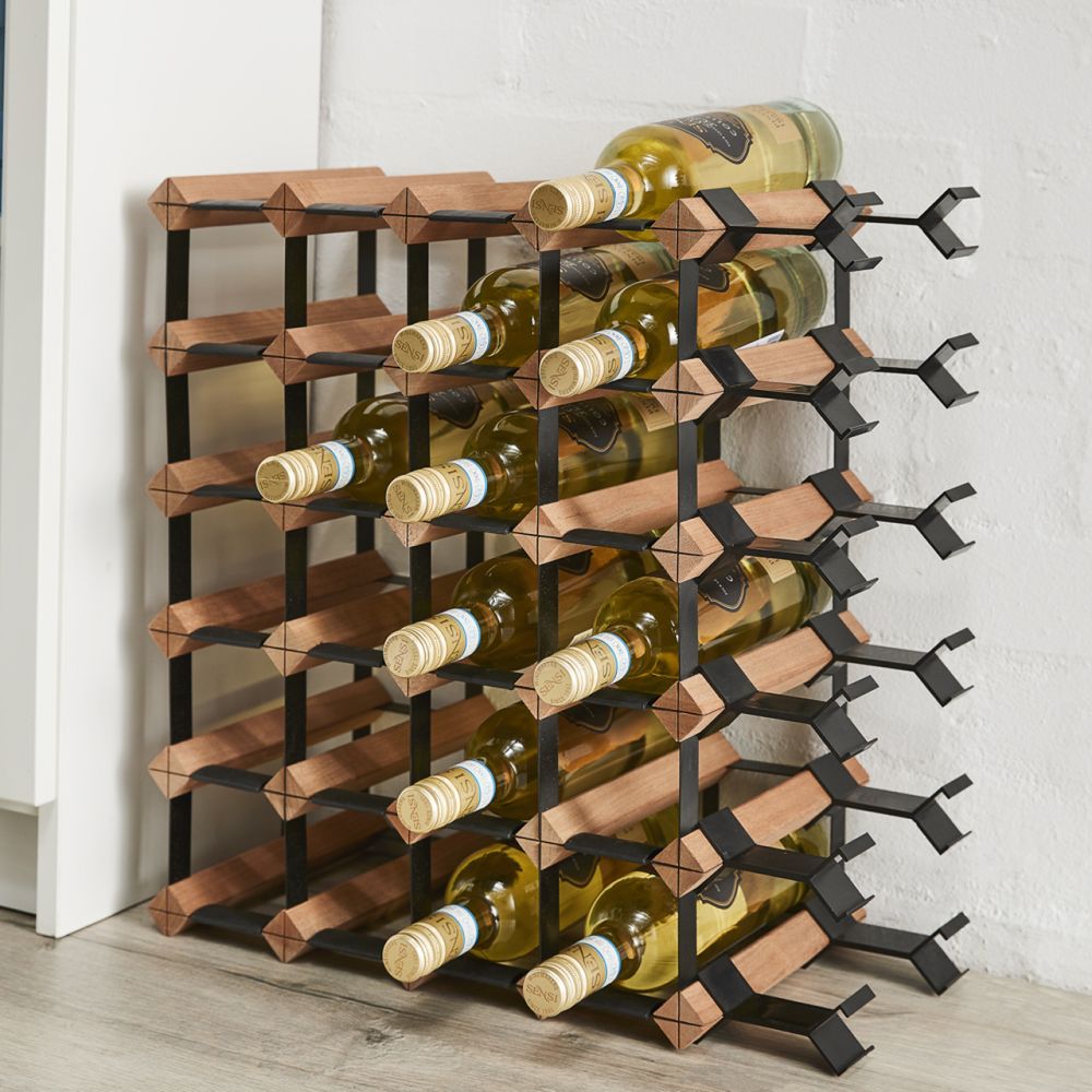 Sturdy Vino Stack Wine Rack Single Connector Clip - Secure Wine Bottle Holder for Countertop, Bar, Kitchen & Cellar Storage
