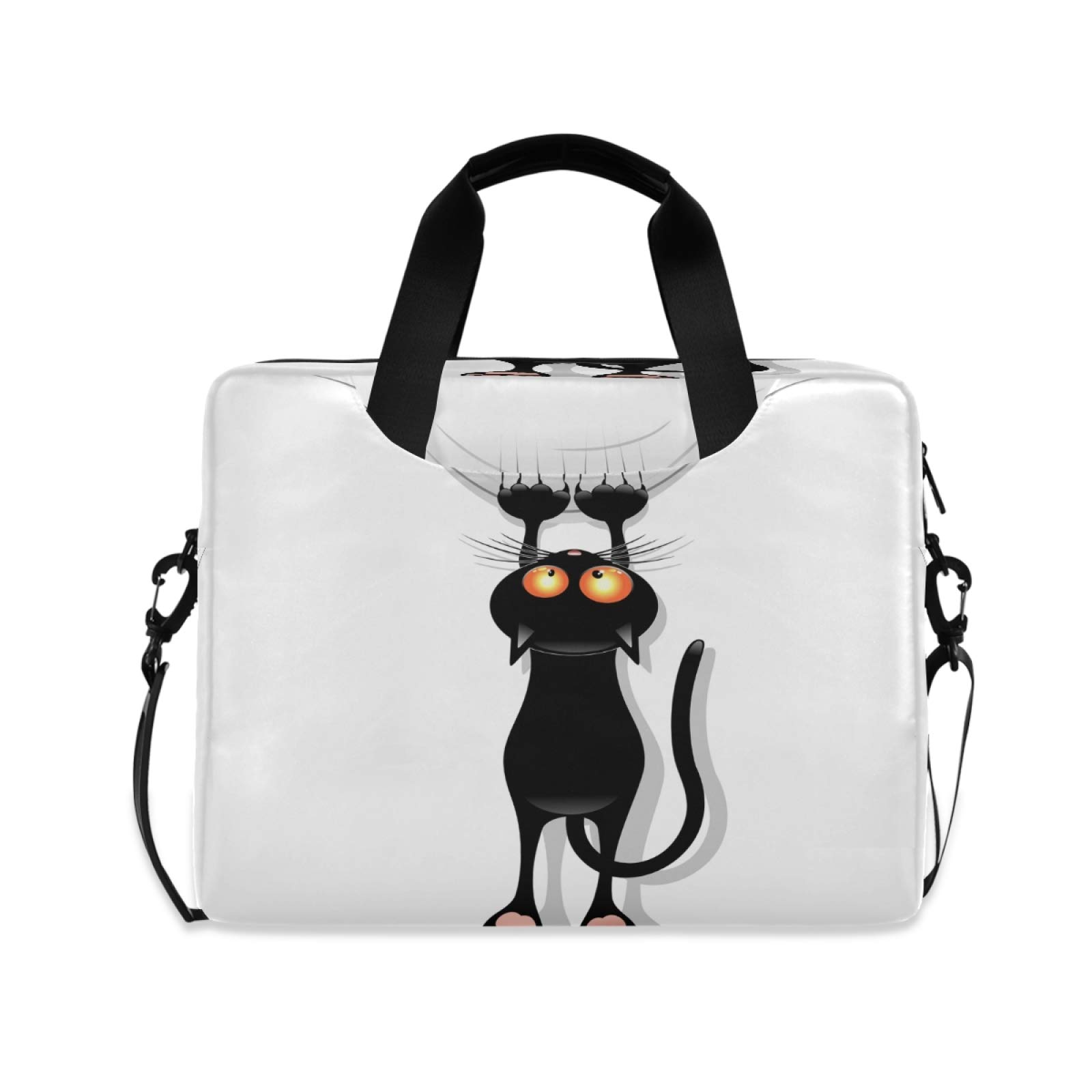 13-15.6 Inch Laptop Bag with Protective Case - Durable Polyester Computer Carrying Case for School, Office & Travel