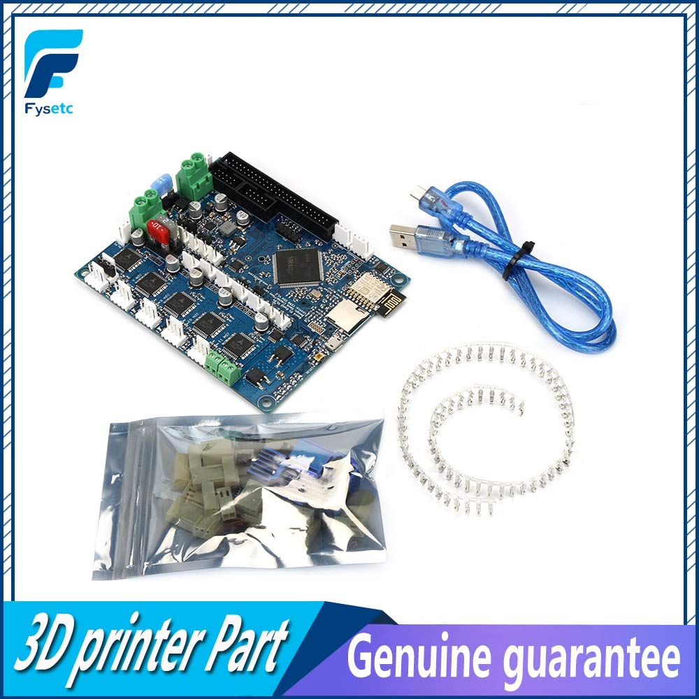 Duet 2 WiFi V1.04 32bit Controller Board - Latest 3D Printer & CNC Motherboard Upgrade | Compatible with RepRap, Delta & Cartesian Printers | Perfect for DIY 3D Printing, Prototyping & CNC Machining Projects