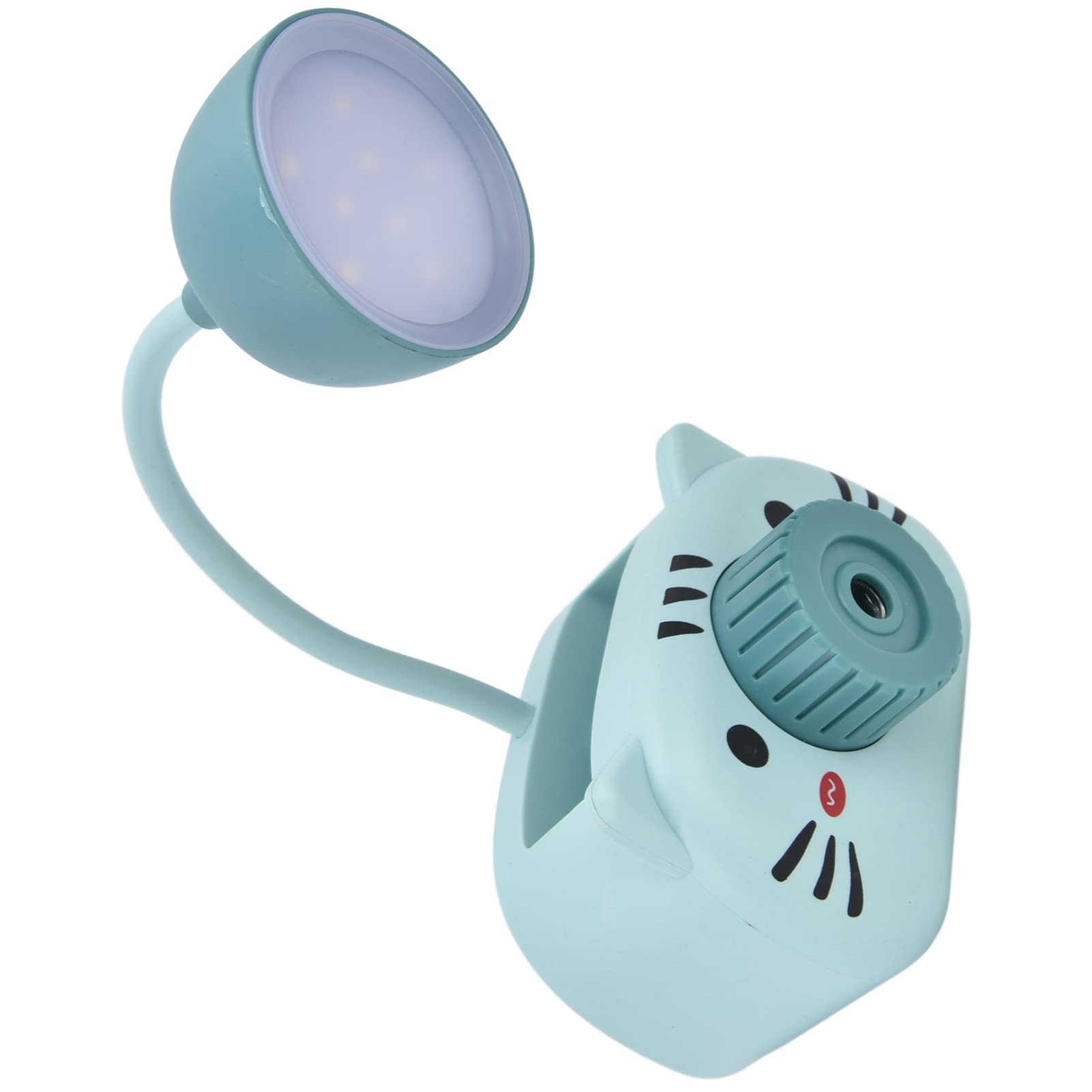 Shanrya LED Desk Lamp with USB Charging - Portable, Foldable, Eye Protection Reading Light for Bedroom, College Dorm & Office - Blue | Perfect for Night Reading, Studying, and Working