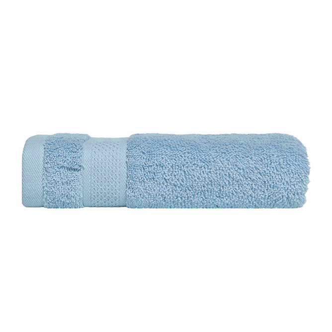 Premium 100% Combed Cotton Bath Towels - Ultra Soft & Absorbent Sky Blue Bath Towels for Spa, Gym & Luxury Home Use