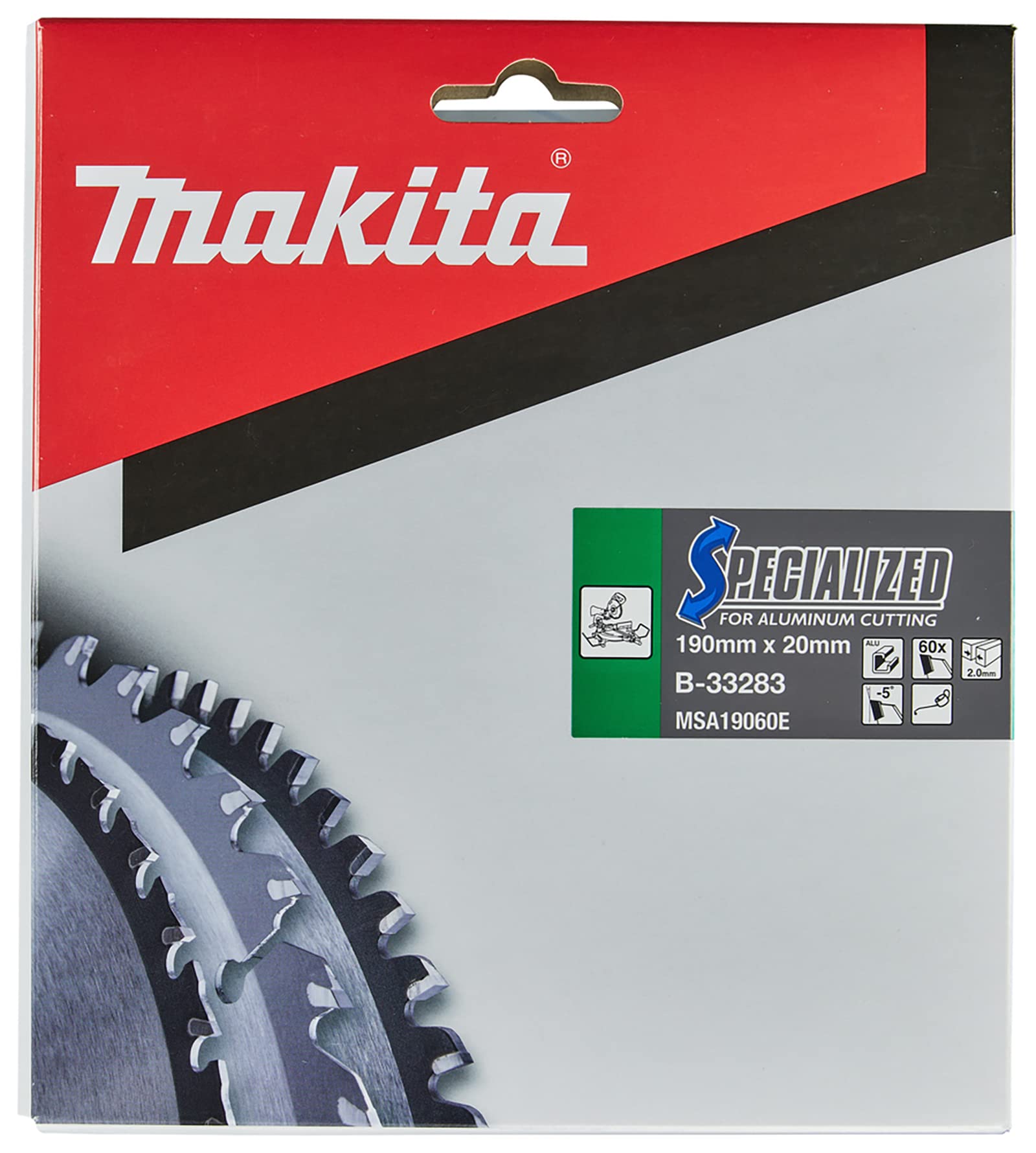 B-33283 Specialized Saw Blade 13.54x20mm 60 Teeth - High Precision Cutting Tool for Woodworking, Metal & DIY Projects