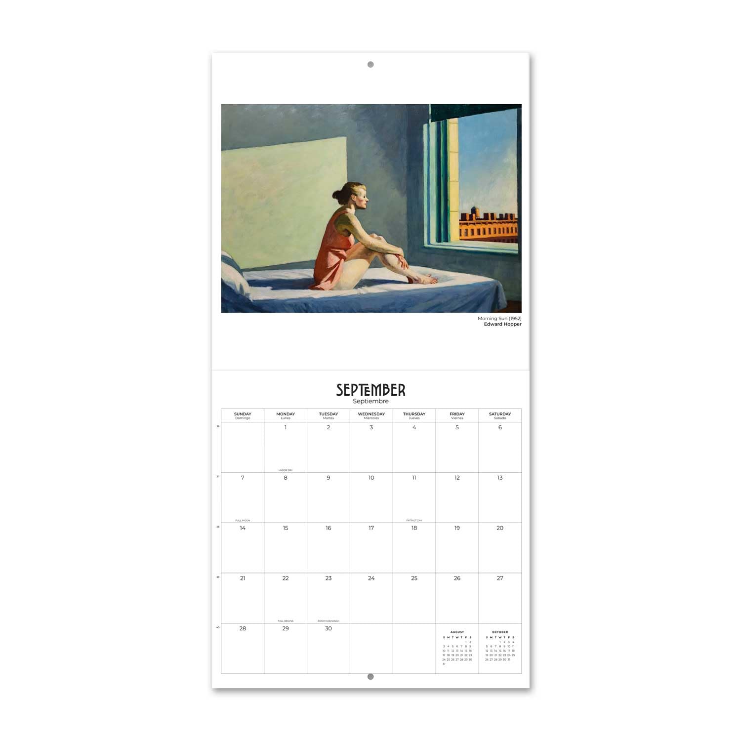 2025 Art Wall Calendar - 12