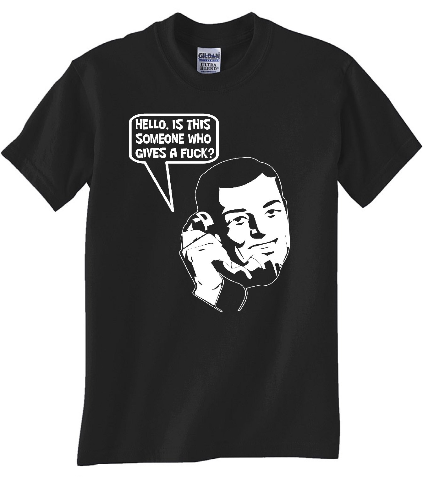 STUFF WITH ATTITUDE 'Is This Someone' Black Graphic T-Shirt - Casual Streetwear for Men & Women - Perfect for Parties, Concerts and Everyday Wear