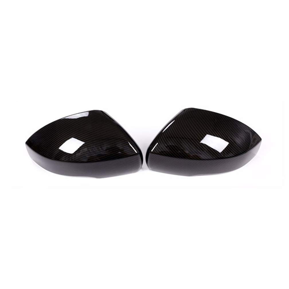 2Pcs Carbon Fiber Side Mirror Covers for Land Rover Discovery 4/5 & Range Rover Vogue/Sport - Durable Exterior Styling Accessories | Enhances Vehicle Appearance & Protects Mirrors from Scratches (Perfect for Off-Roading & Urban Driving)