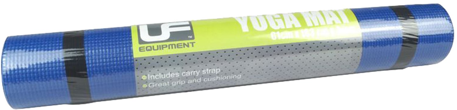 Premium Non-Slip Ufe Yoga Mat - Blue | Eco-Friendly & Extra Thick for Comfort | Ideal for Hot Yoga, Pilates & Home Workouts