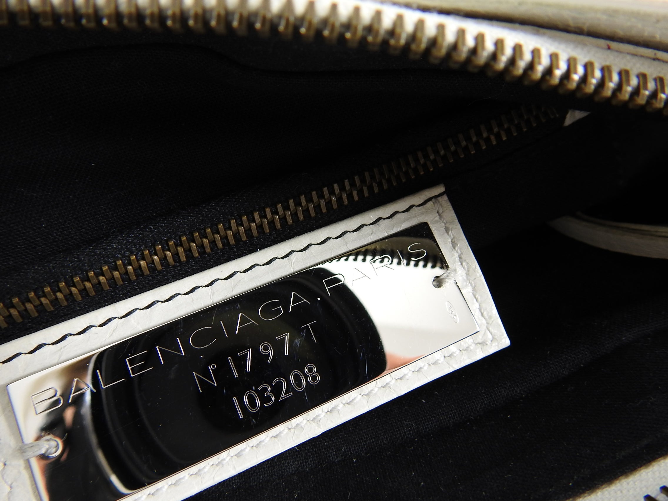 Balenciaga Ivory Motocross Classic First Bag - Luxury Designer Handbag for Women | Perfect for Parties, Date Nights & Fashion Events