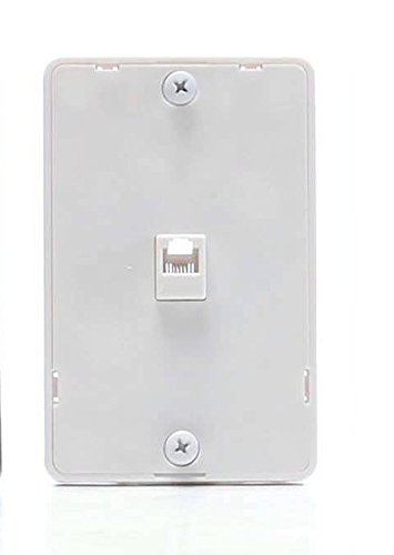 Industrial Wall Phone with Dialpad & Wallplate - Black Retro Office Phone for Warehouse, Factory & Workshop - HQTelecom