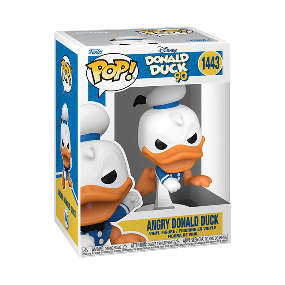 Funko POP! Disney Donald Duck Angry Collectible Vinyl Figure - Perfect for Disney Fans, Collectors & Home Decor