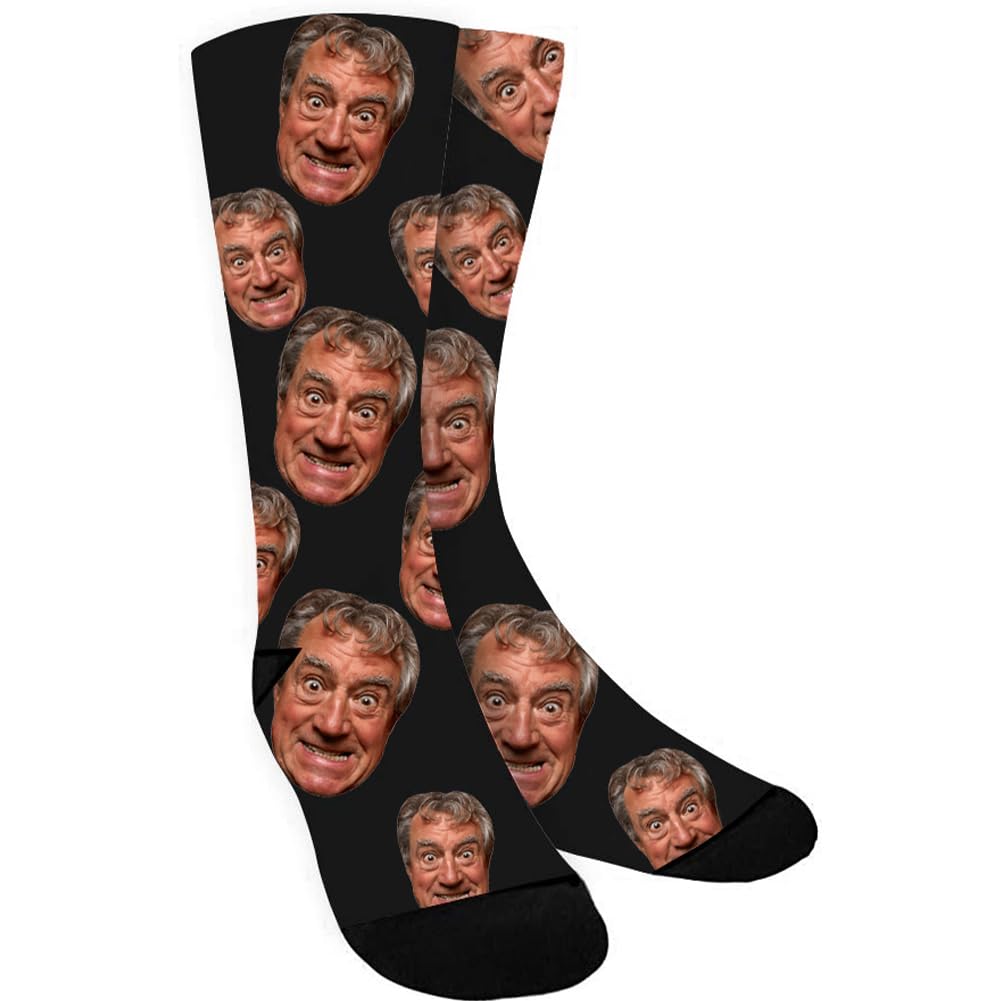 Custom Photo Socks - Personalized Face Socks with Your Picture | Unisex Funny Sock Gifts for Men & Women | Perfect for Birthdays, Anniversaries & Unique Gifts