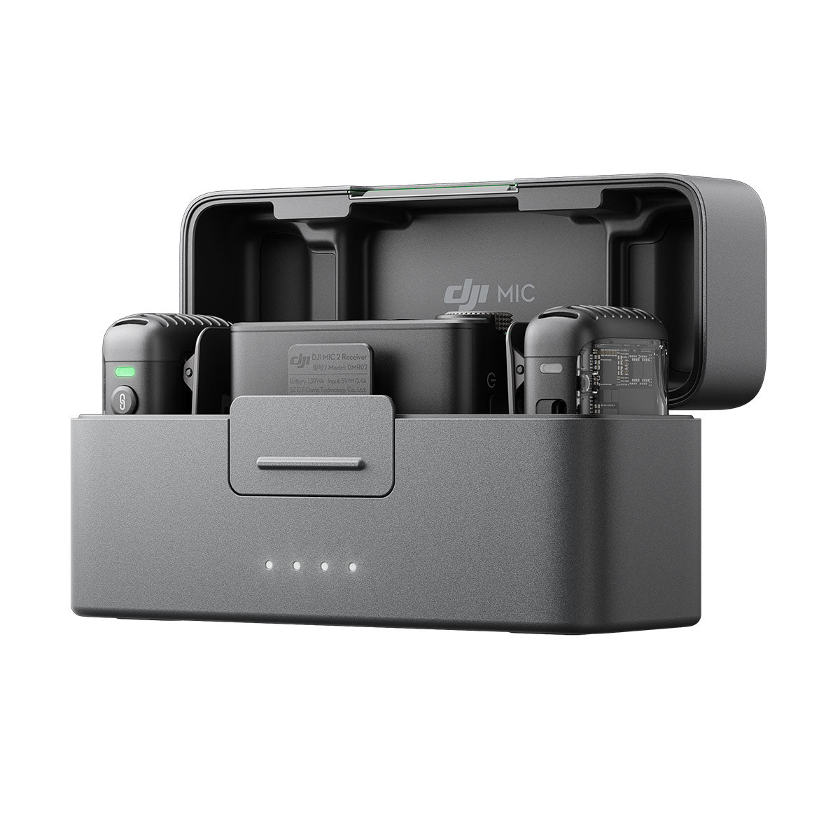 DJI Mic 2 - Professional Wireless Lavalier Microphone System for Vlogging, Interviews & Content Creation - Compact Dual-Channel Mic for YouTubers, Filmmakers & Podcasters (Perfect for Outdoor Shooting, Live Streaming & Studio Recording)