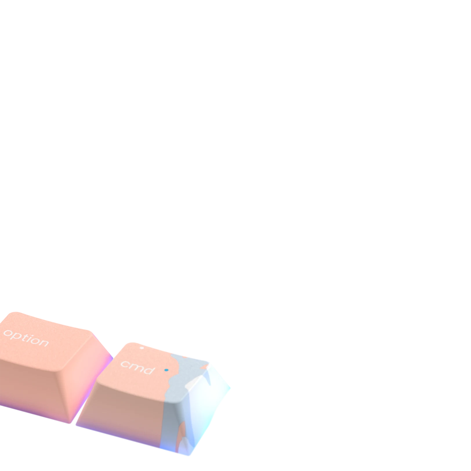 High Tide Keycaps for Mechanical Keyboards - Custom Cherry MX Keycaps for Gaming & Typing - Perfect for PC, Mac & Laptop Keyboards