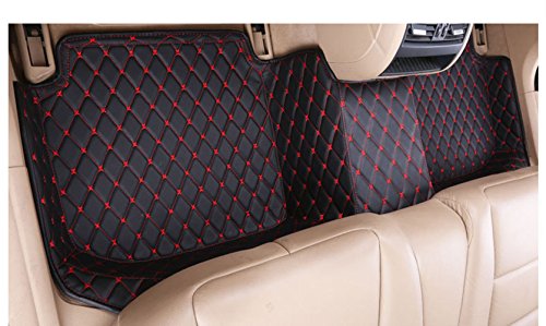 Black with Red Stitching