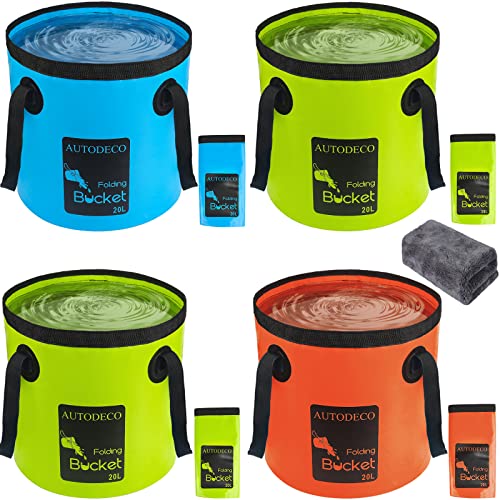 4pcs-1blue & 1orange & 2green