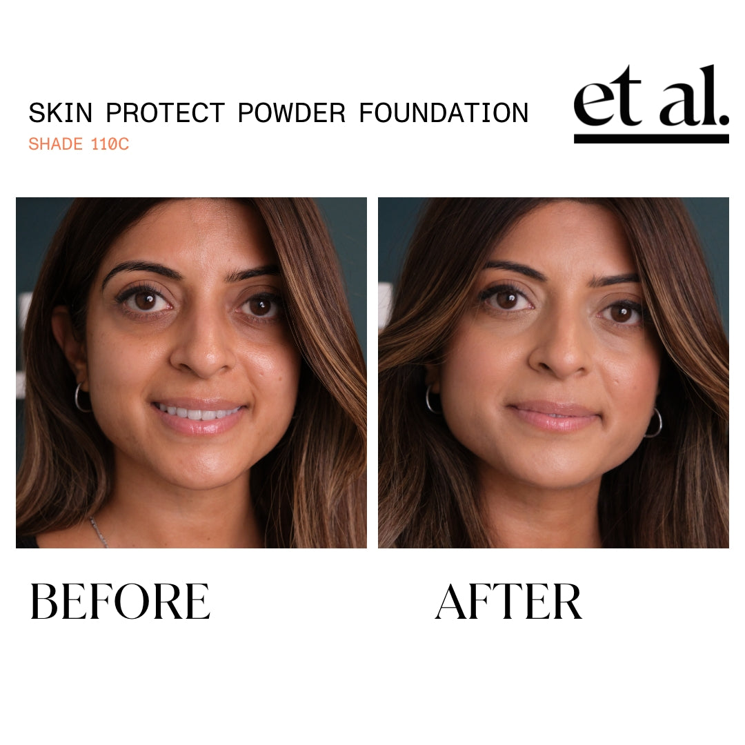et al. Skin Protect Powder Foundation Refill - Oil Control & Long Lasting Makeup for All Skin Types | Perfect for Daily Wear, Touch-Ups & On-The-Go Beauty