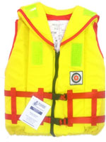 RL100L Life Jacket (PFD) Level 100 for Large Adults 60+ Kgs - Water Sports, Boating & Fishing Safety Gear