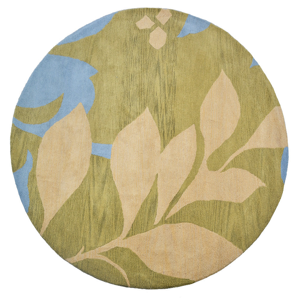Premium Gentian Hand Tufted Rug - Soft & Durable Wool Area Rug for Living Room, Bedroom - Boho Chic Home Decor