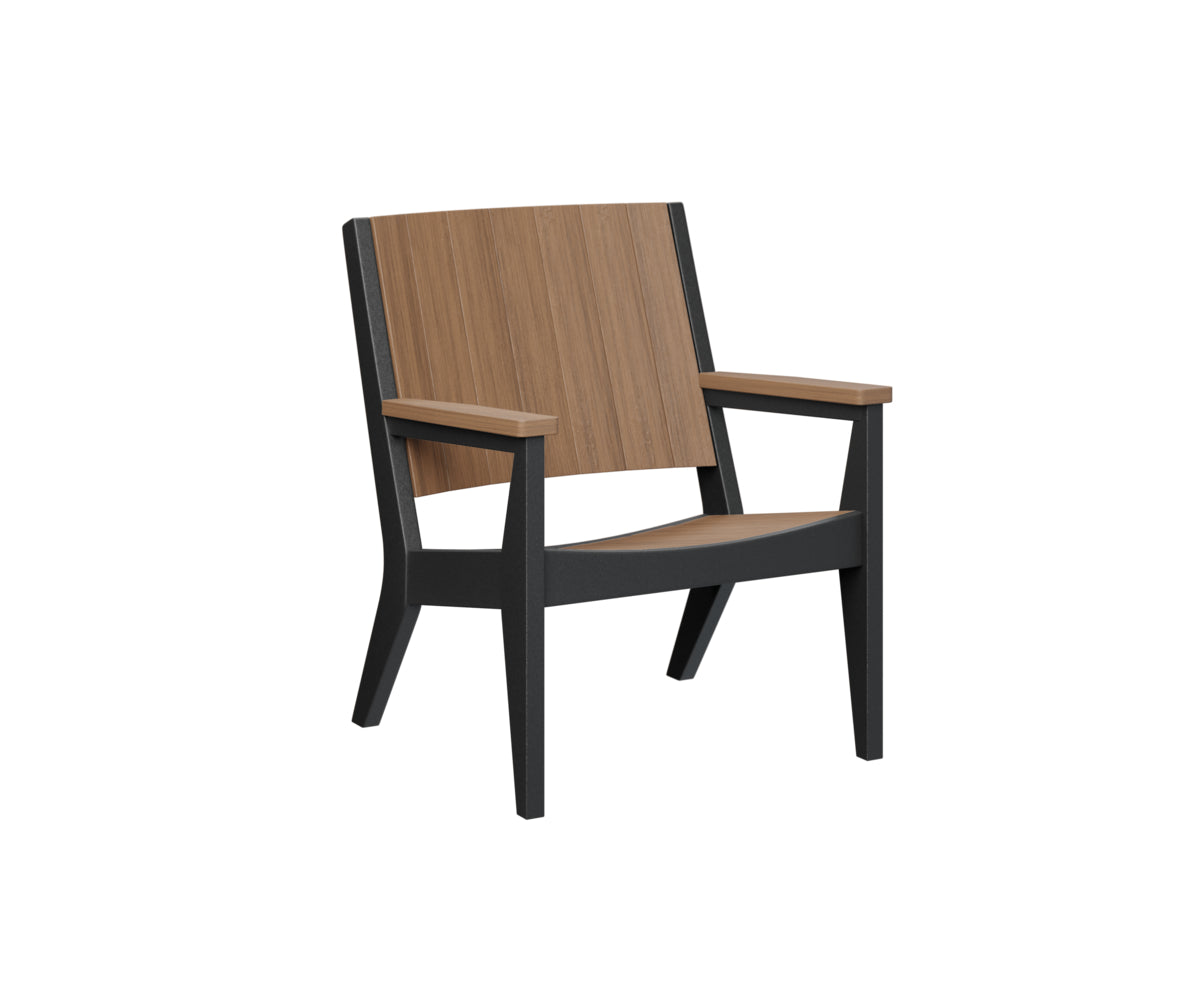 Berlin Gardens Mayhew Chat Chair - Outdoor Patio Conversation Chair with Cushion, Weather-Resistant Steel Frame - Perfect for Garden, Deck, and Poolside Relaxation