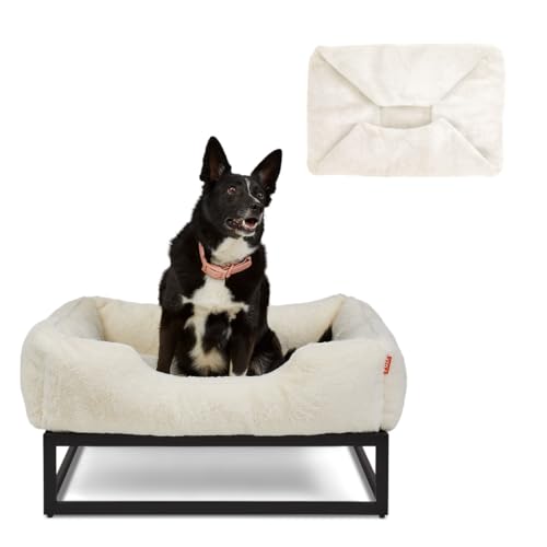 Soft White & Black With Extra Cover