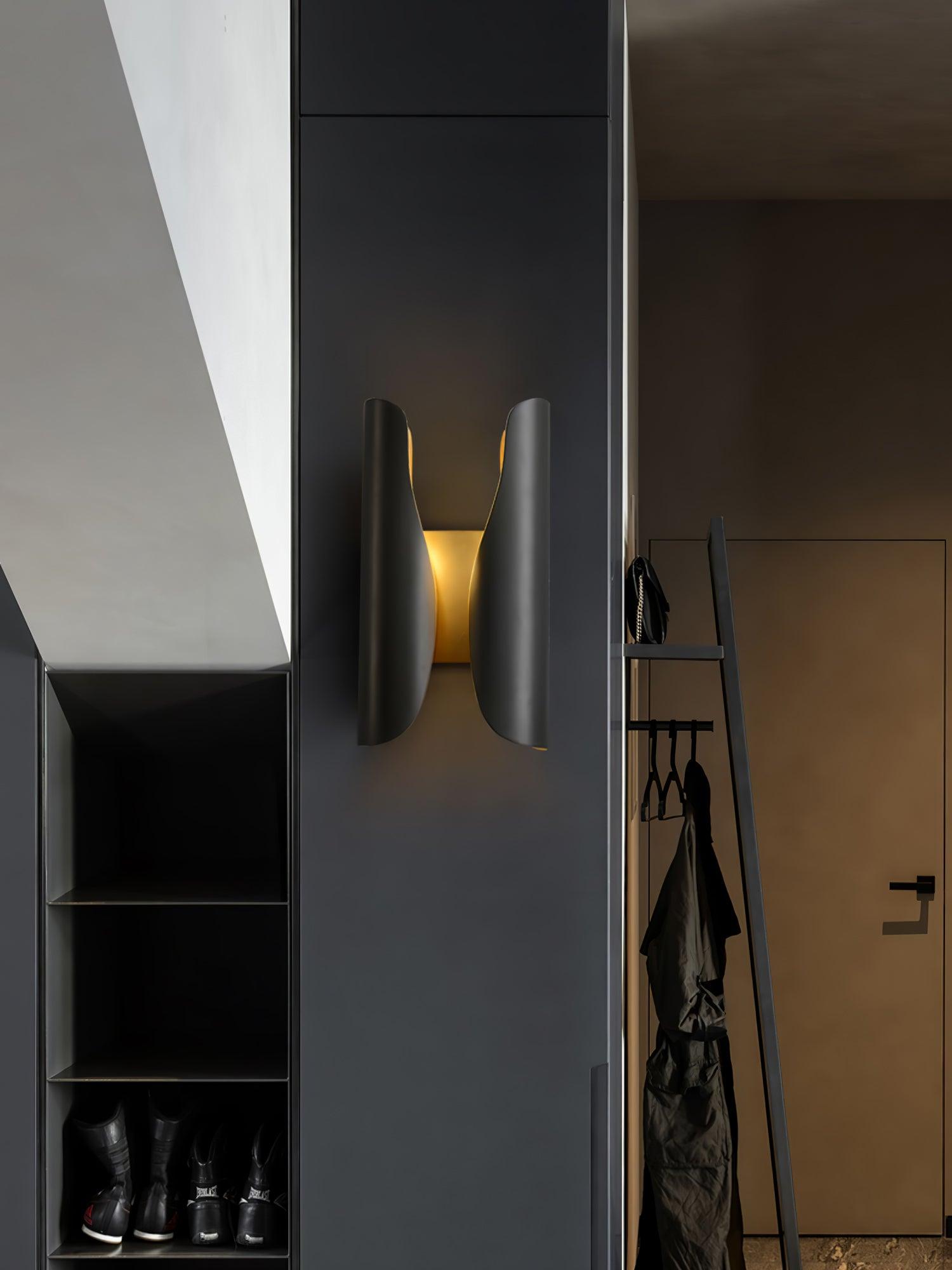 Guardian Wall Sconce - Modern LED Wall Light Fixture for Bedroom, Living Room & Hallway | Dimmable Indoor Lighting with Adjustable Arms | Energy Efficient Home Decor