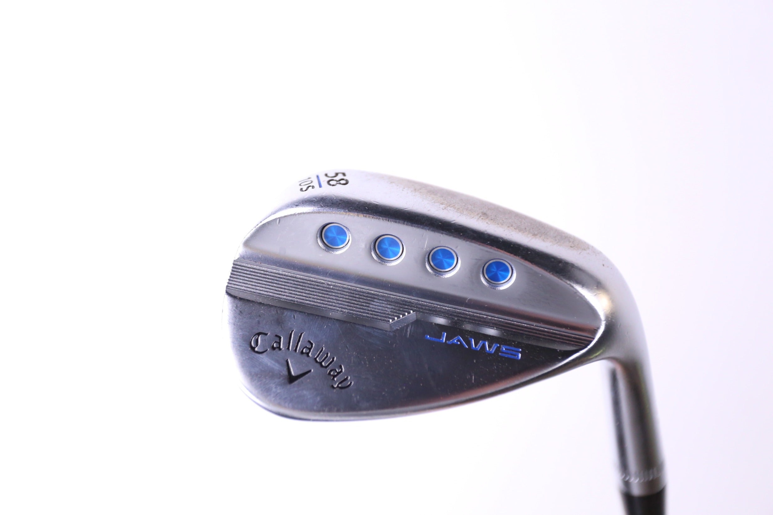 Used Callaway Jaws MD5 Raw Lob Wedge Golf Club - Right Handed 58° Stiff Flex for Short Game & Bunker Shots