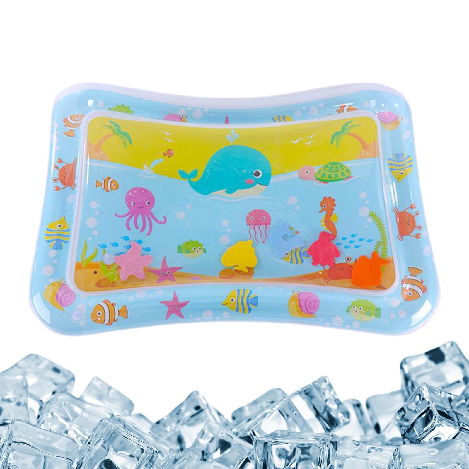 Inflatable Sea Sensory Play Mat for Kids - Large Water Activity Toy for Sensory Development & Playtime Fun