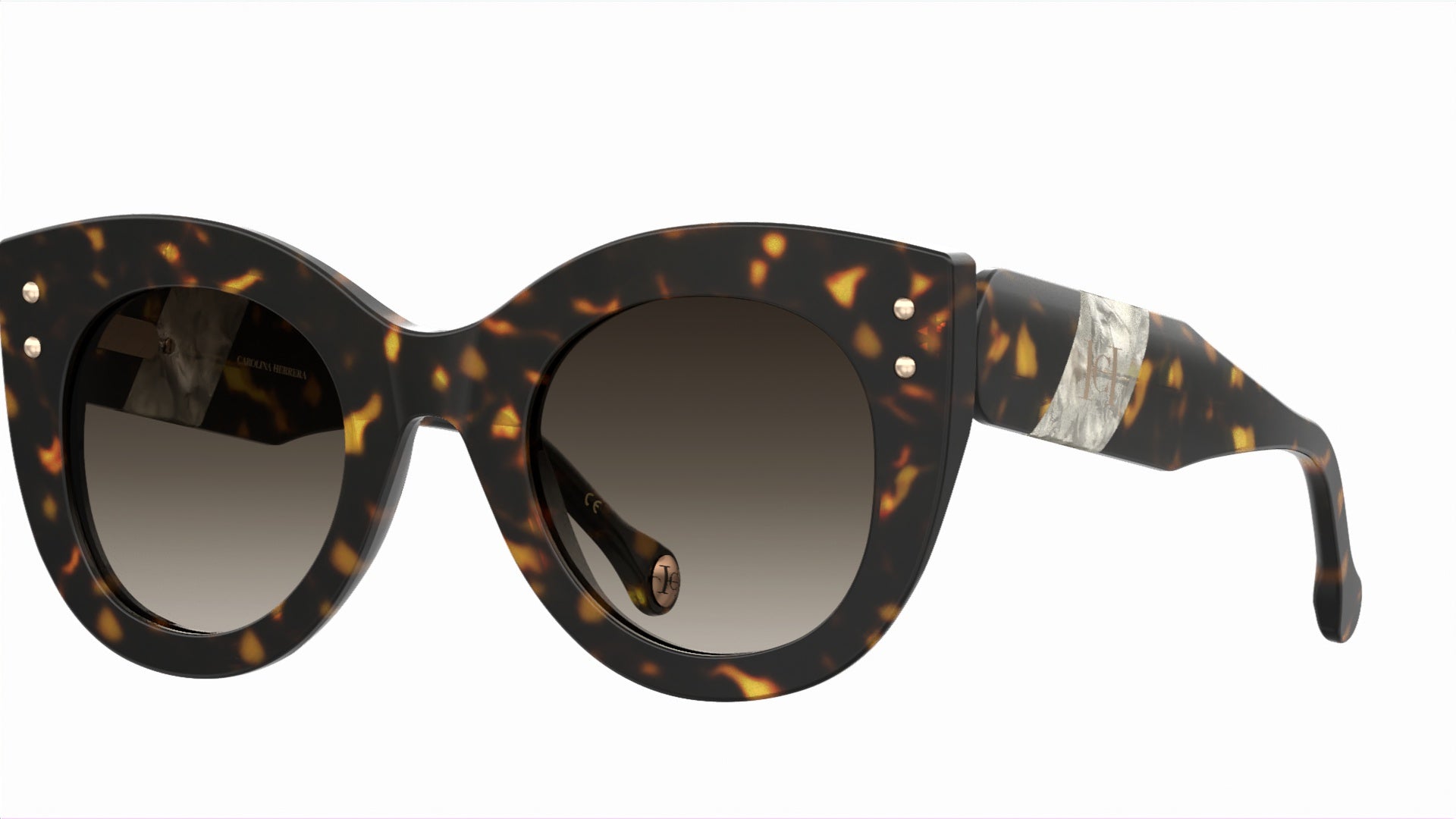 Carolina Herrera HER 0127/S Sunglasses - Luxury Designer Shades for Women - UV Protection & Fashion Eyewear - Perfect for Beach, Driving & Outdoor Activities