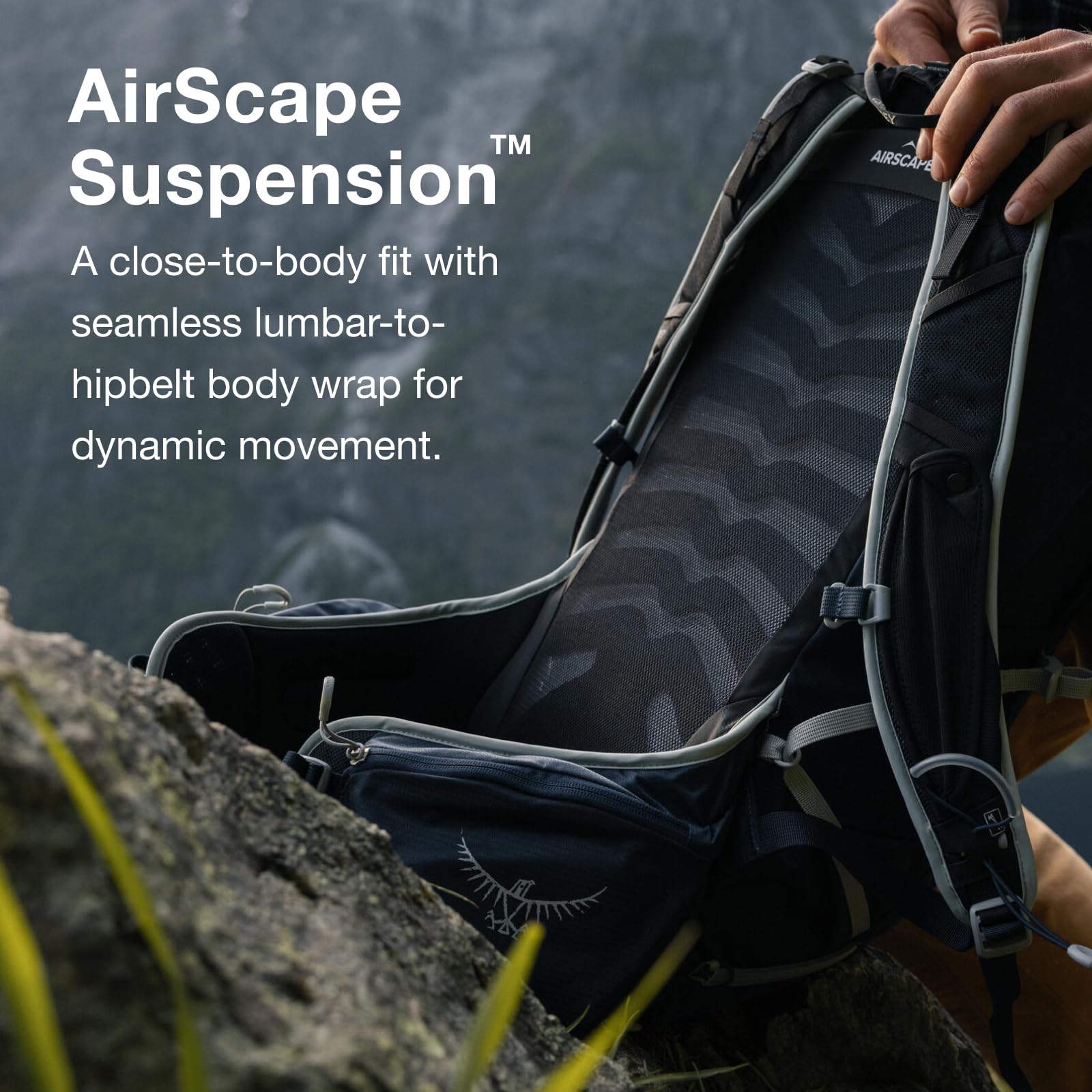 Osprey Talon 22L Men's Hiking Backpack with Hipbelt - Lightweight Daypack for Outdoor Adventures, Trekking & Travel - Ceramic Blue, S/M Size