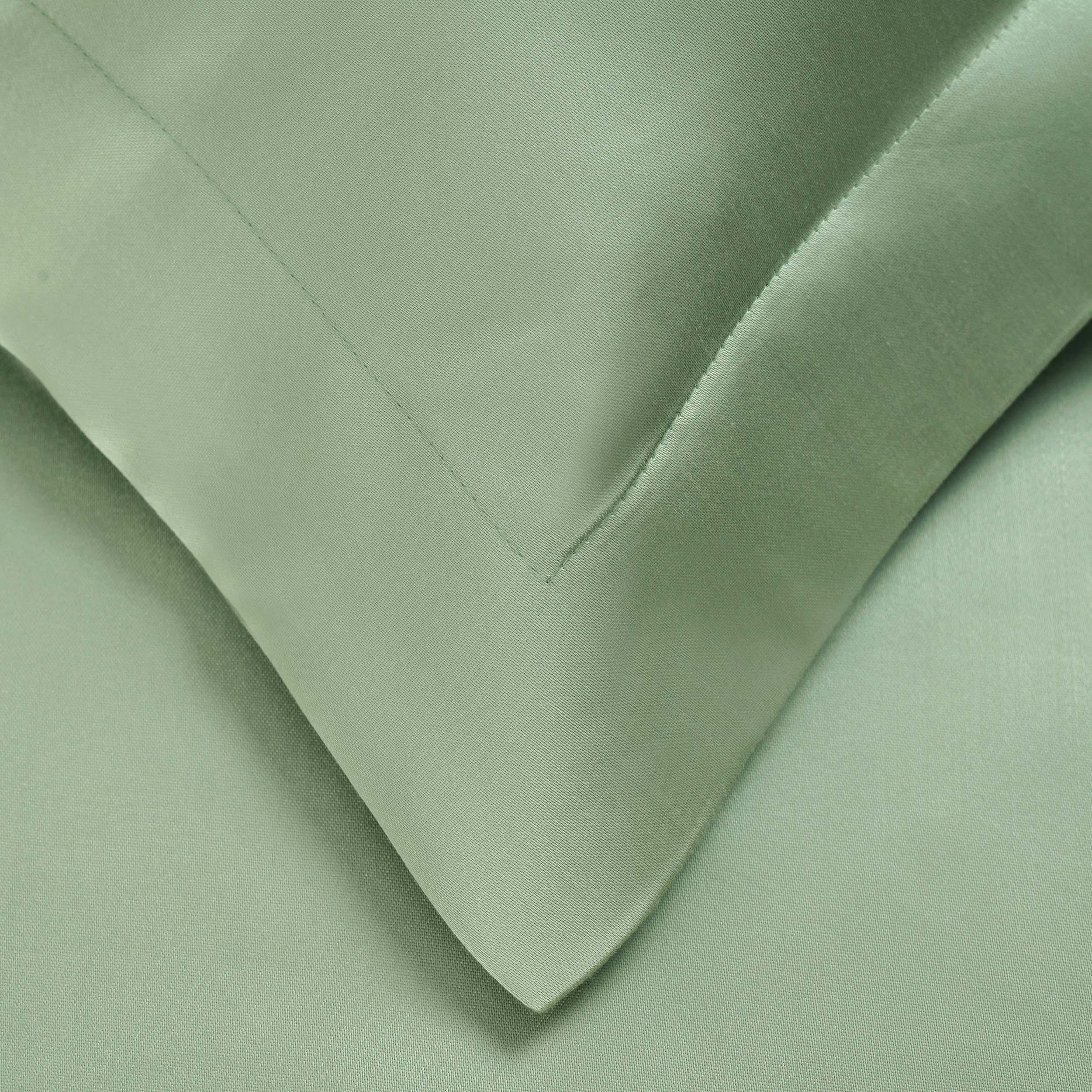 1000 Thread Count Wrinkle Resistant Solid Duvet Cover Set - Ultra Soft Luxury Bedding for Master Bedroom & Guest Room - Perfect for All Seasons & Hotel-Style Comfort