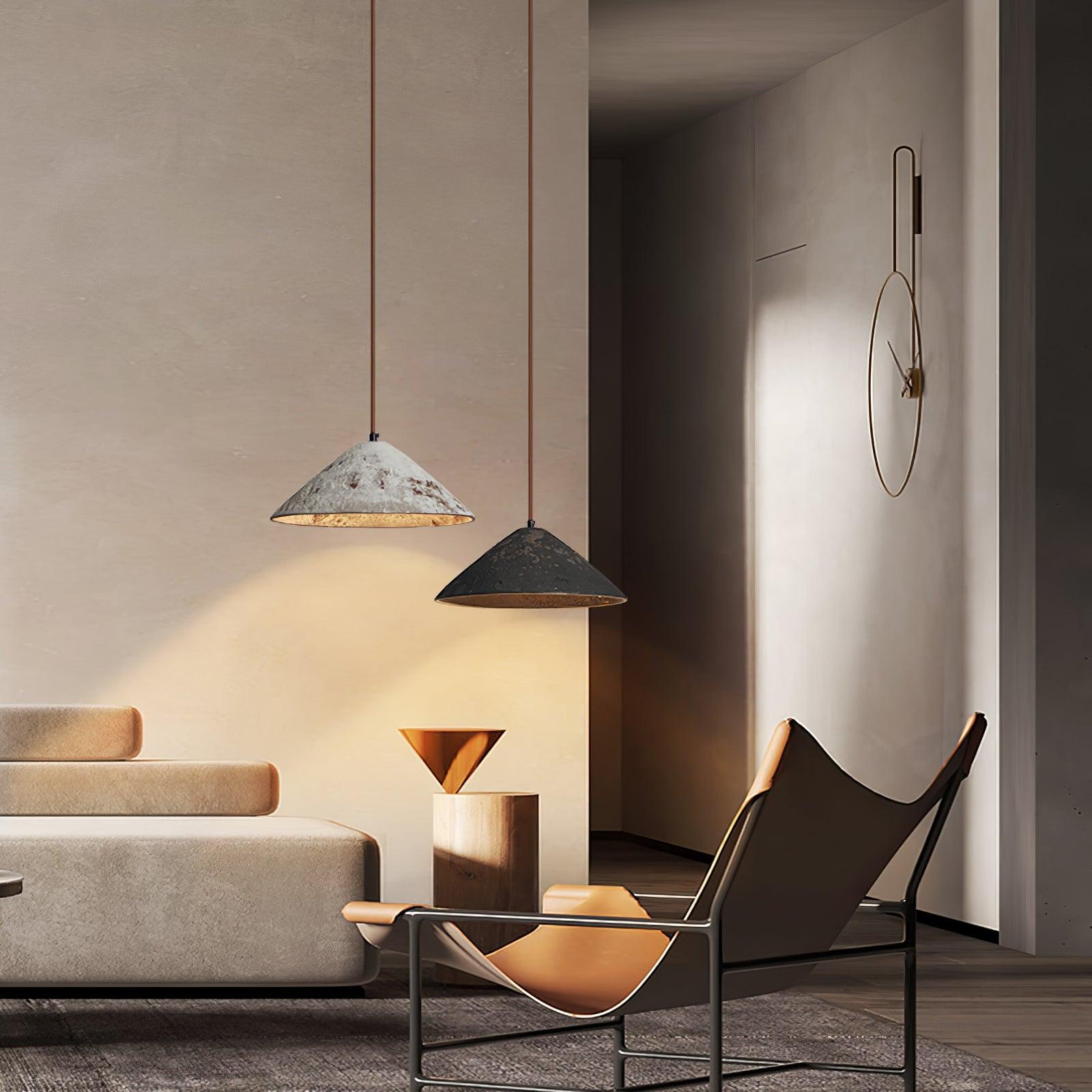 Modern Ceramic Pendant Light - Elegant Whisper Design for Dining Room, Bedroom, or Living Room Lighting