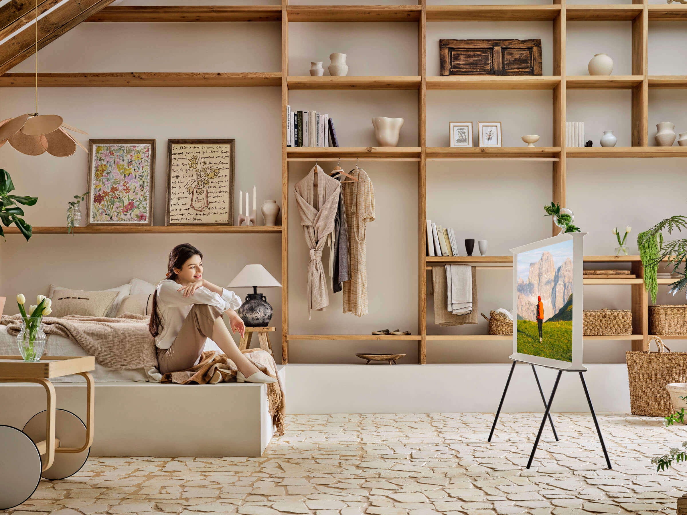 Samsung The Serif QN55LS01DAF 55