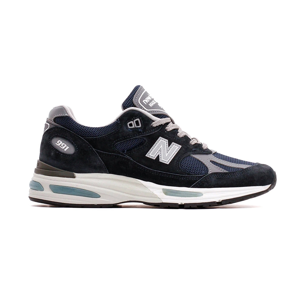 New Balance 991V2 Dark Navy Made in UK - Premium Running Shoes for Men & Women | Comfortable Sneakers for Walking, Jogging & Casual Wear