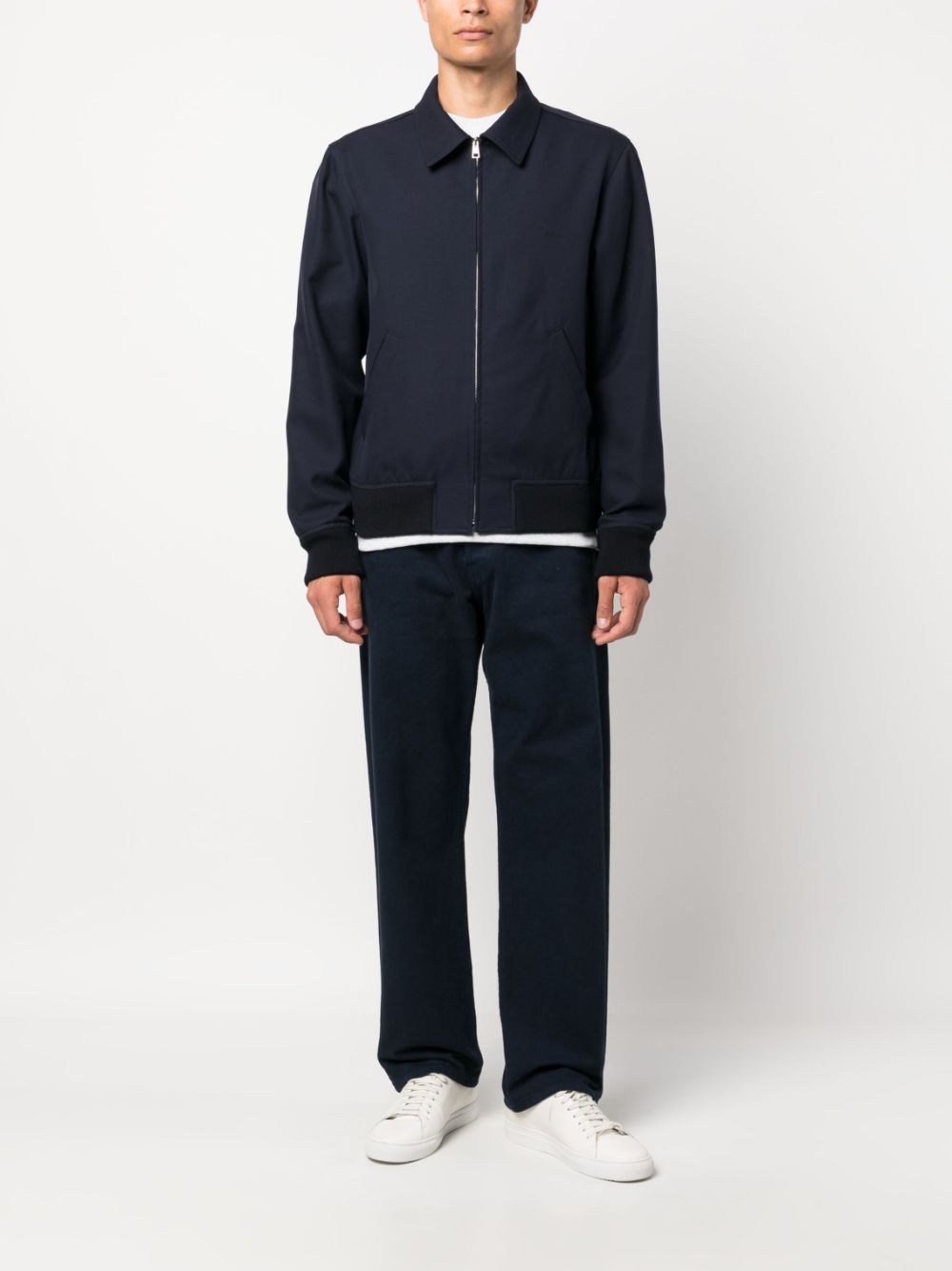 A.P.C. Blue Wool Coat for Women | Classic Winter Outerwear | Perfect for Office, Dating & Travel