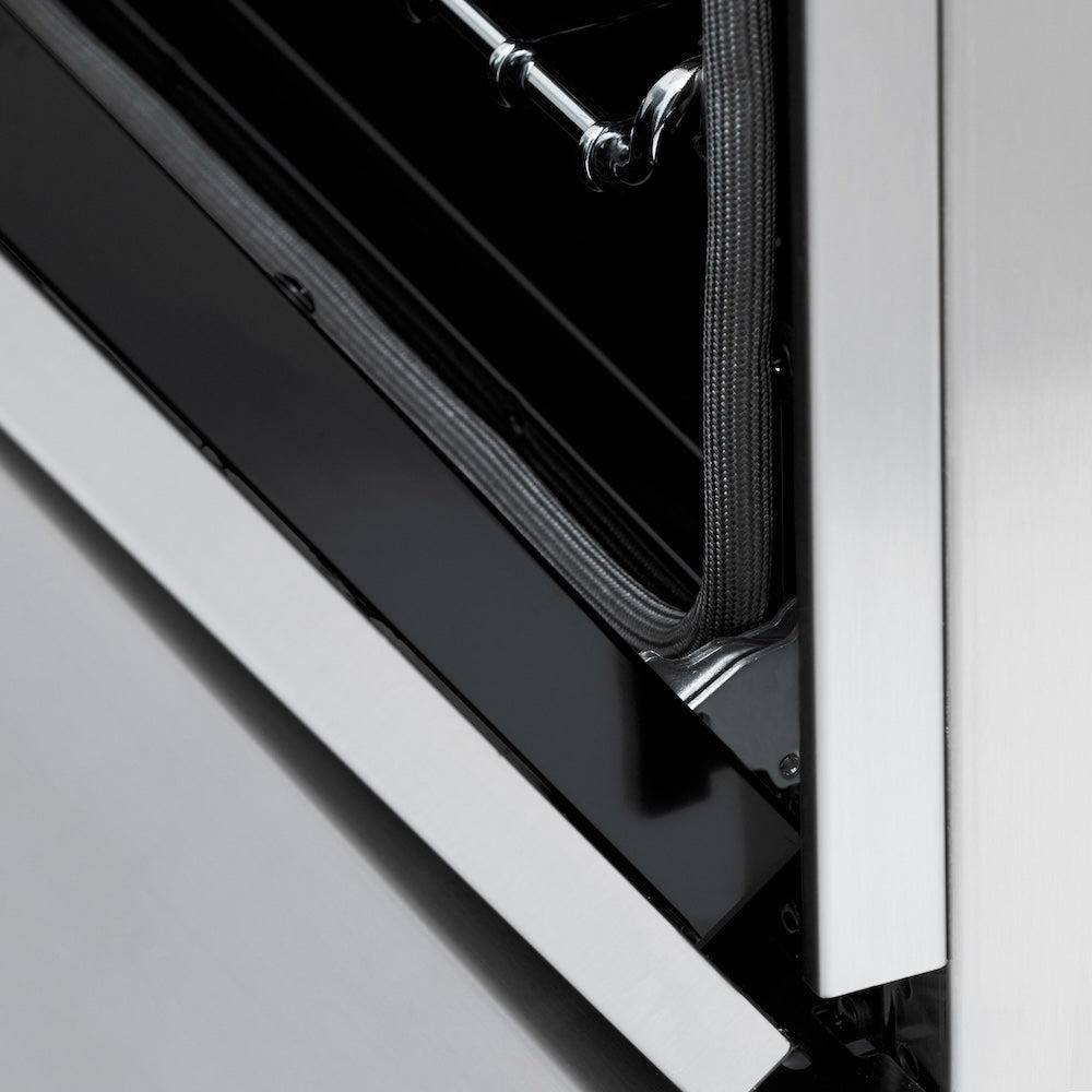 ZLINE 36 Inch 4.6 Cu. Ft. Legacy Induction Range with 5-Element Cooktop & Electric Convection Oven - Stainless Steel (RAIND 36) - Perfect for Modern Kitchens & Professional Cooking