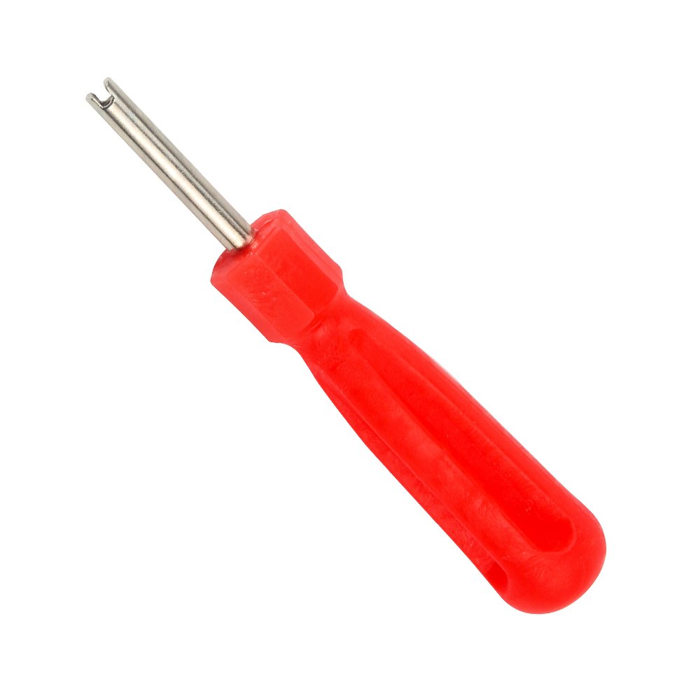 5Pcs Plastic Handle Car Valve Core Removal Tool Kit - Single Head Tire Repair Tools for Cars, Trucks, Bikes & Motorcycles (Perfect for Roadside Emergencies & DIY Auto Maintenance)