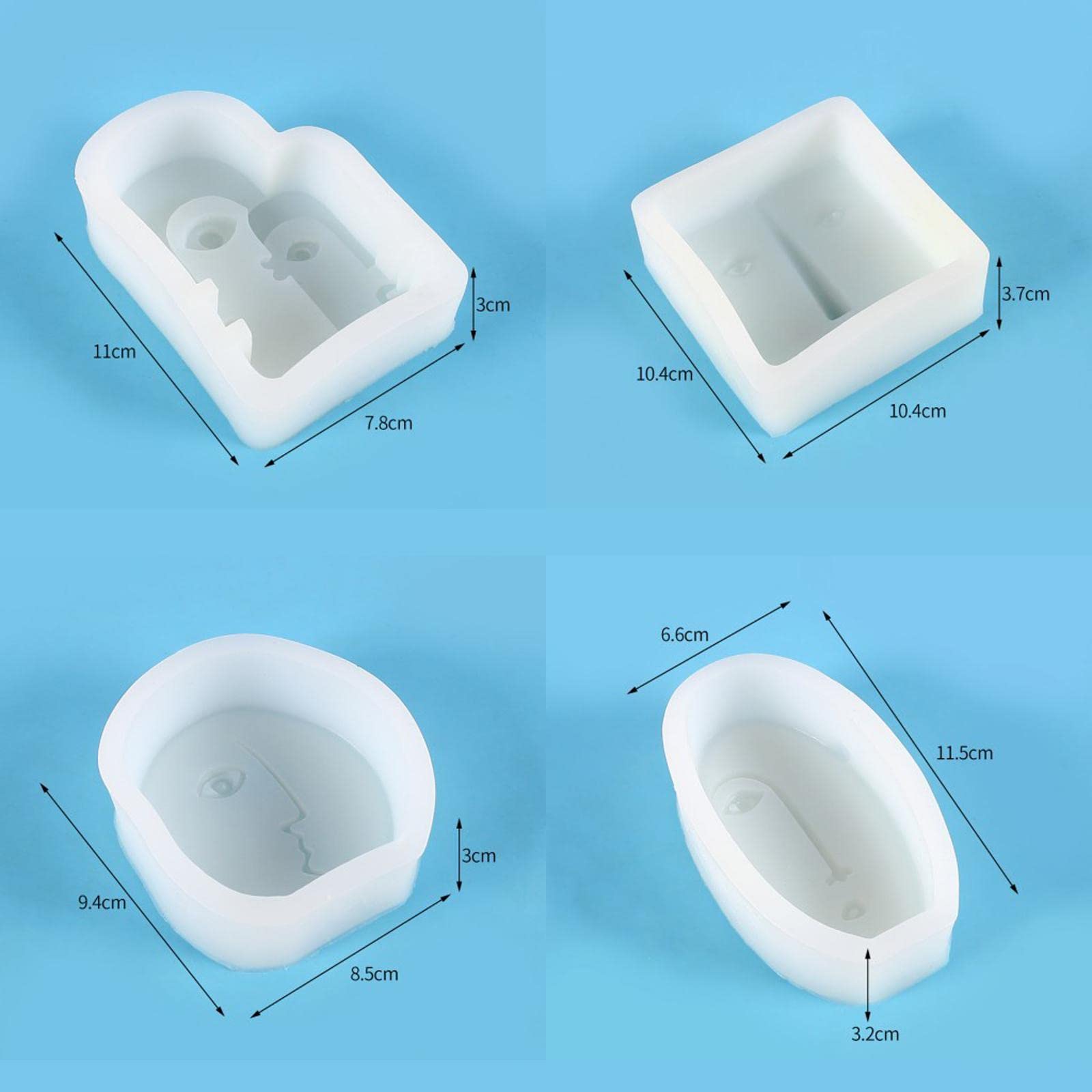 Premium Handmade Soy Candle Making Kit - 94mmx85mmx30mm Craft Mold for DIY Candles, Home Decor & Gift Making | Perfect for Birthday, Wedding, Christmas & Home Fragrance Projects