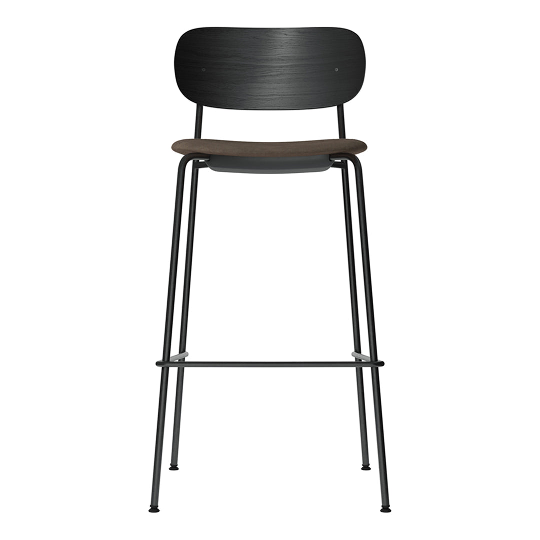 Co Bar Chair with Upholstered Seat - Modern Counter Height Stool for Kitchen Island, Bar, and Dining Room - Comfortable & Stylish Seating Solution