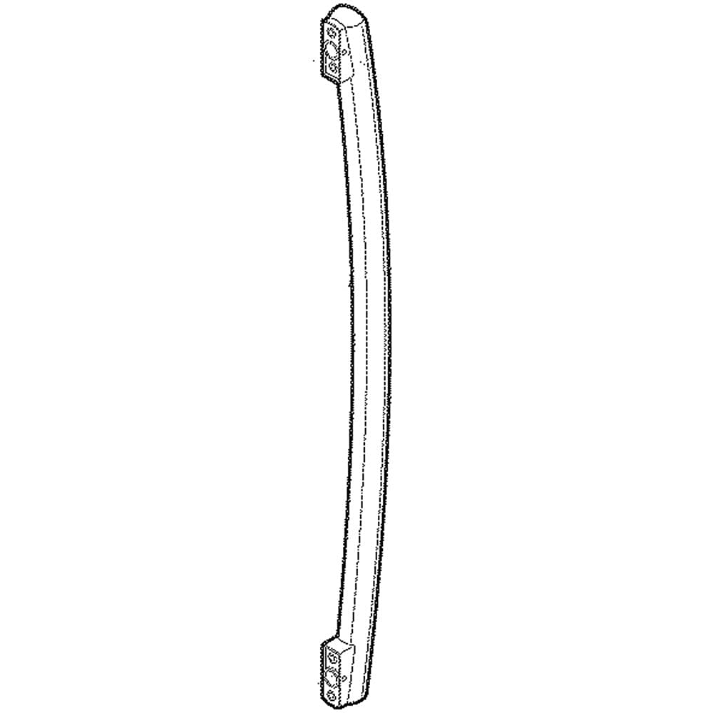 Genuine OEM Refrigerator Door Handle (White) - Perfect Replacement Part for Kitchen Appliances & Home Repair