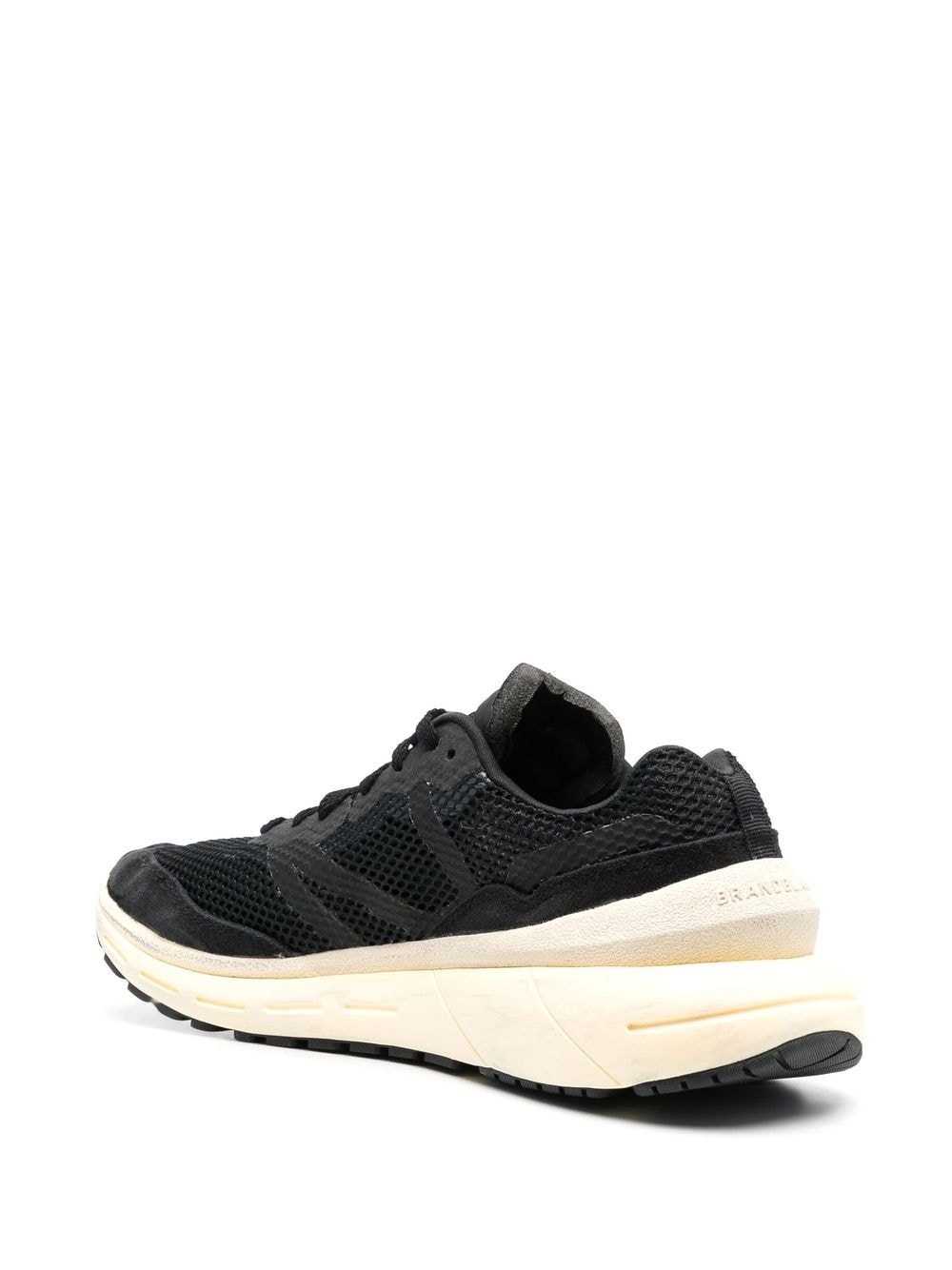 BRAND BLACK Sneakers for Men - Stylish & Comfortable Black Athletic Shoes for Running, Gym & Casual Wear