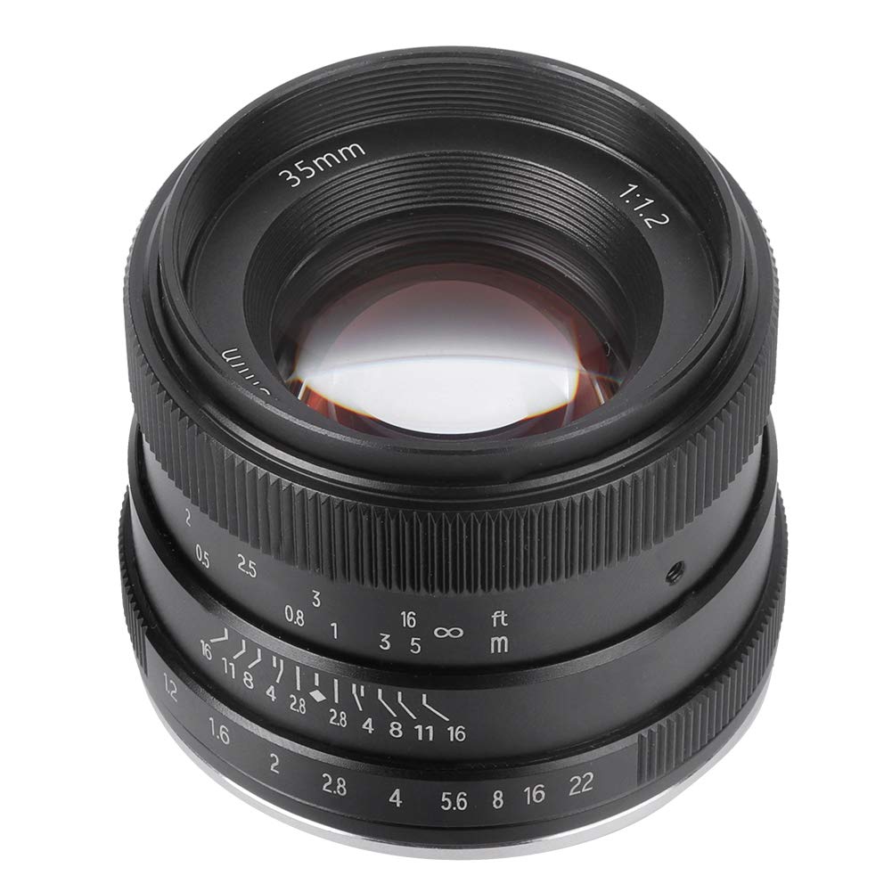 Professional Manual Fixed-Focus Lens for Mirrorless Cameras - Xianshi EOSM Mount Camera Lens | Perfect for Travel, Street & Portrait Photography