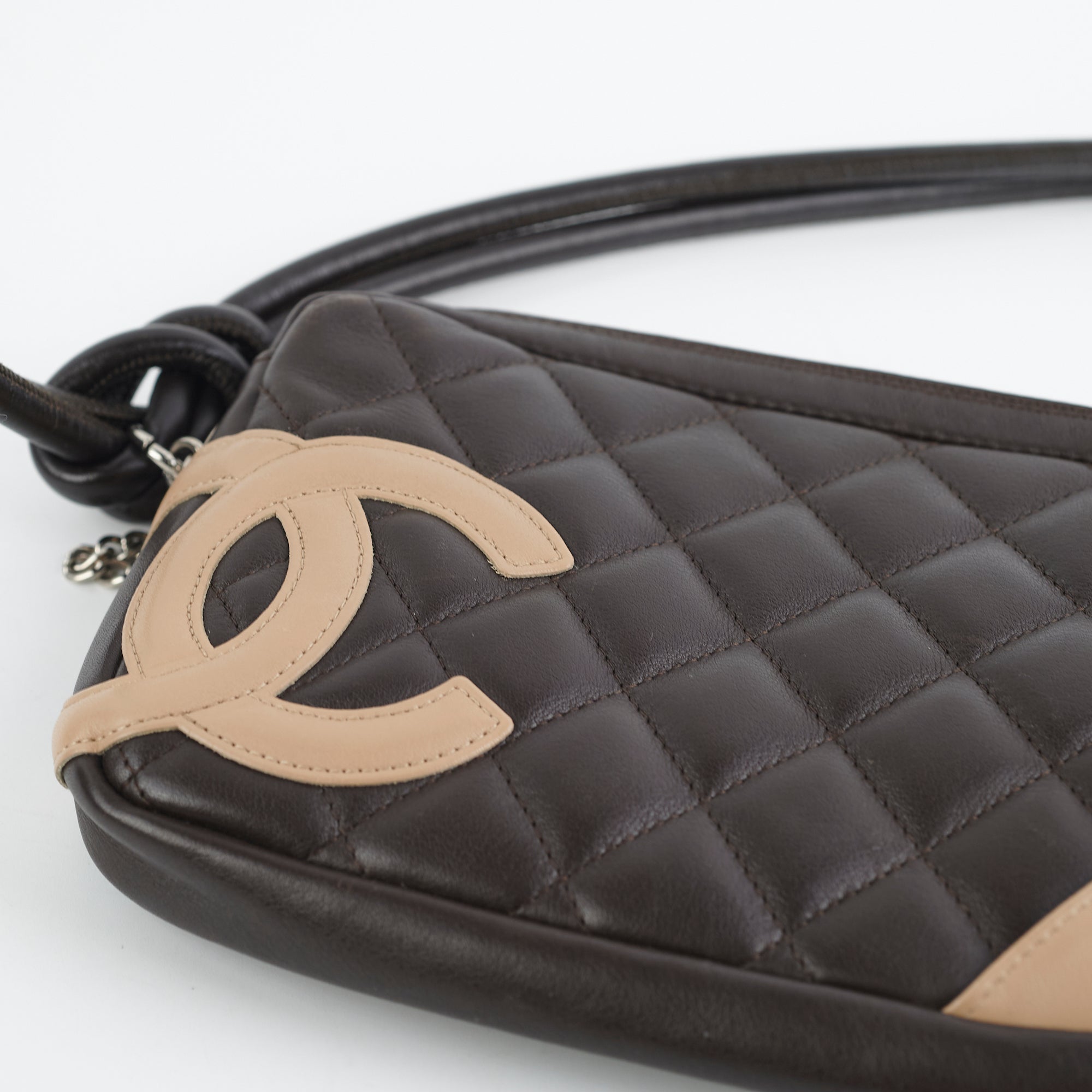 Chanel Rue Cambon Pochette Handbag in Classic Brown - Perfect for Evening Events & Luxury Fashion Accessories