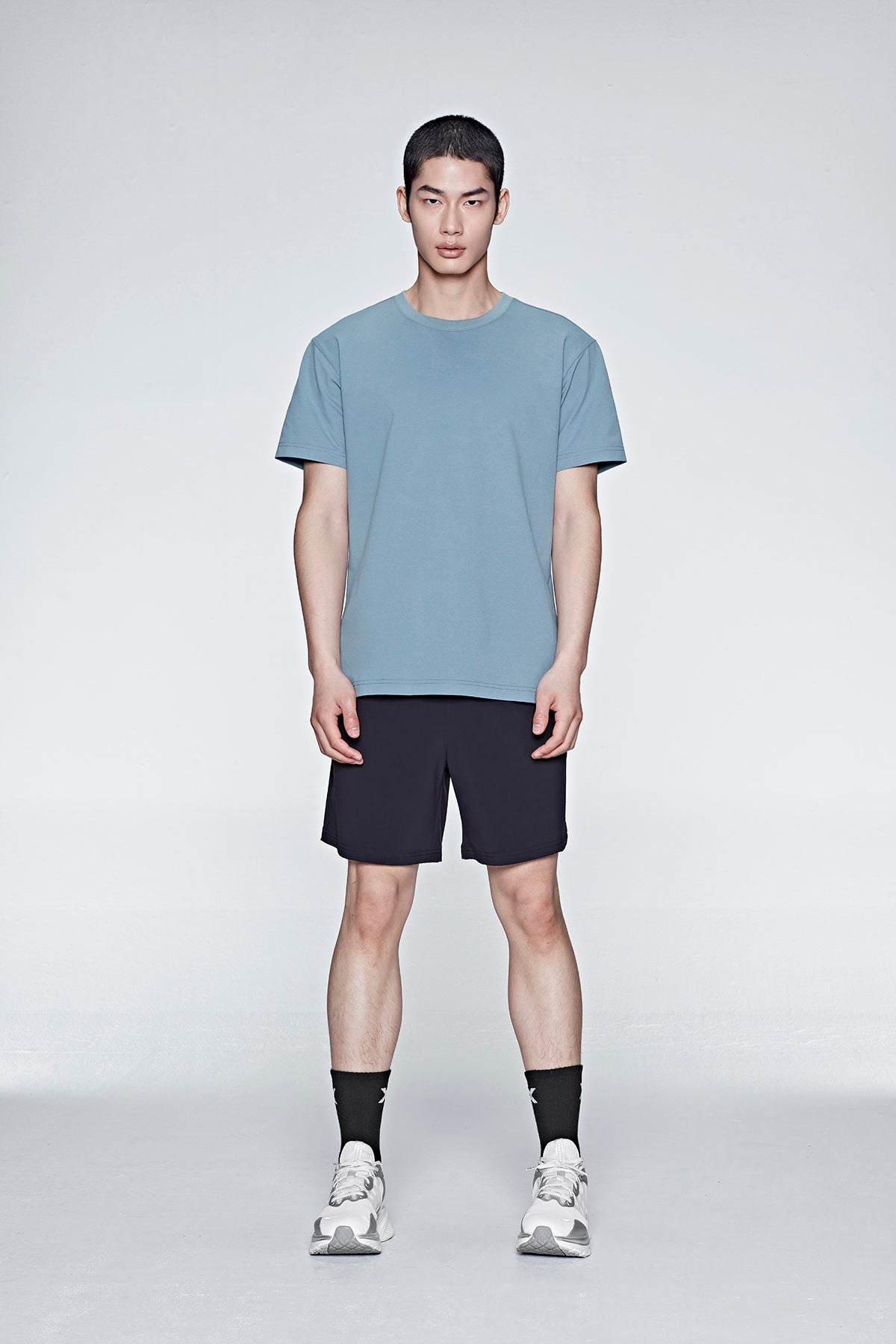 Basic Stretch Slim Fit Short Sleeve T-Shirt for Men - Comfortable Casual Wear for Everyday Outfits, Gym, and Outdoor Activities