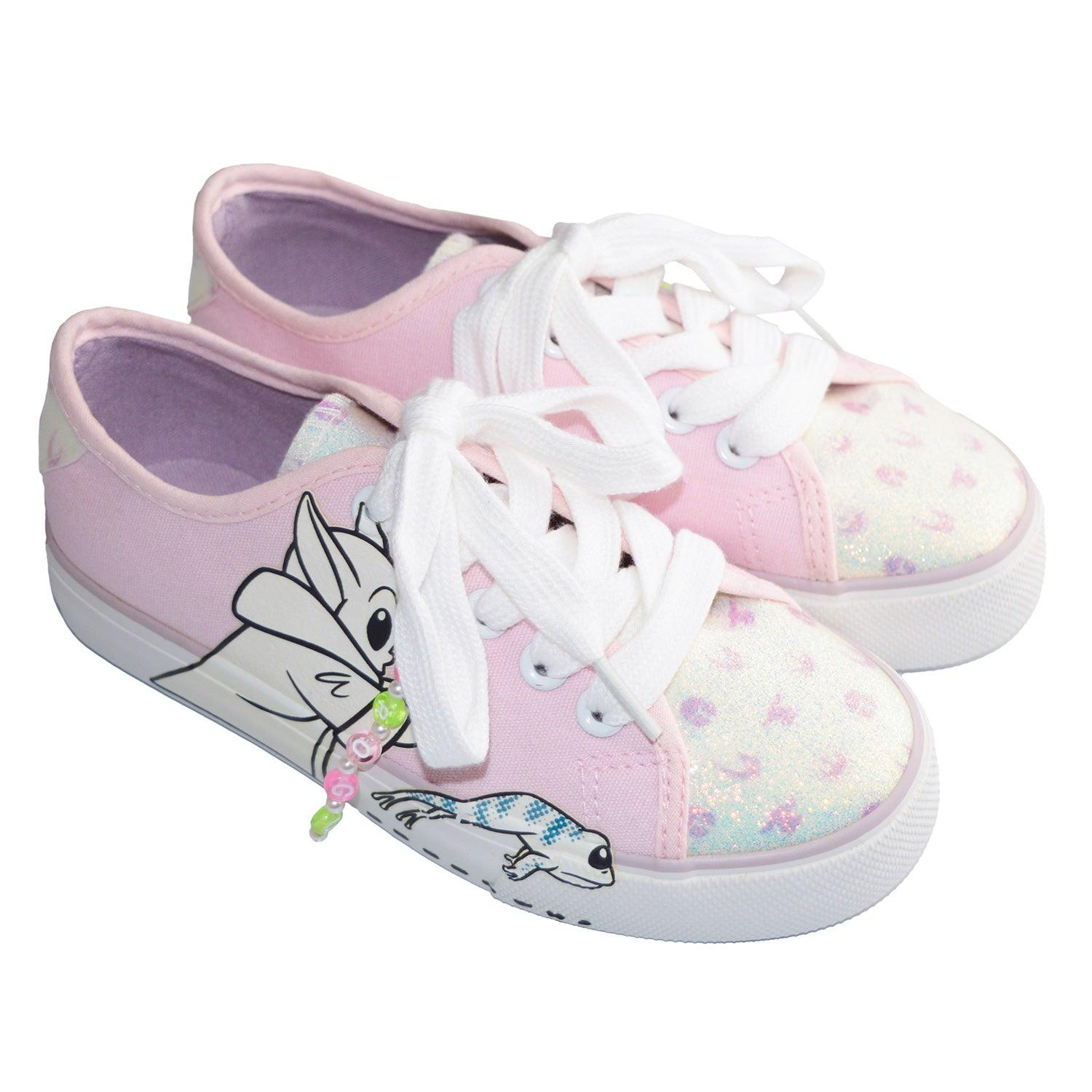 **Star Wars Grogu Girls Canvas Lace-Up Sneakers - Sizes 11-13 - Cute & Comfortable for School, Play & Everyday Wear**