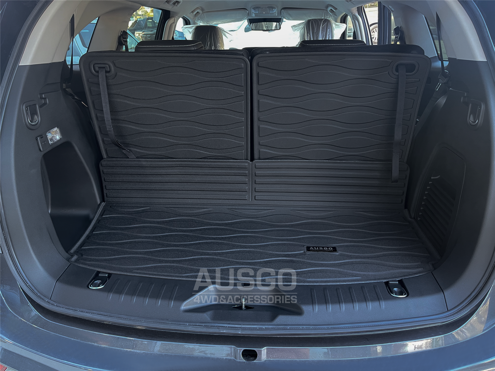 Premium Boot Liner for ISUZU MU-X MUX 2021-2023 Models - Custom Fit Cargo Mat for SUV Trunk Protection - Perfect for Road Trips, Camping & Outdoor Adventures