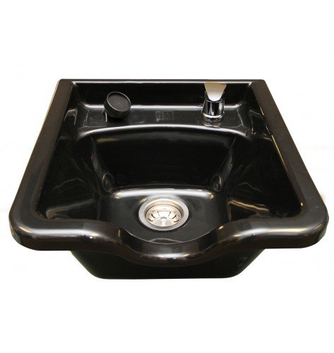 Minerva Cumberland Salon Shampoo Bowl with Adjustable Fixtures - Professional Hair Washing Station for Salons & Spas - Perfect for Hairdressers, Stylists & Beauty Professionals