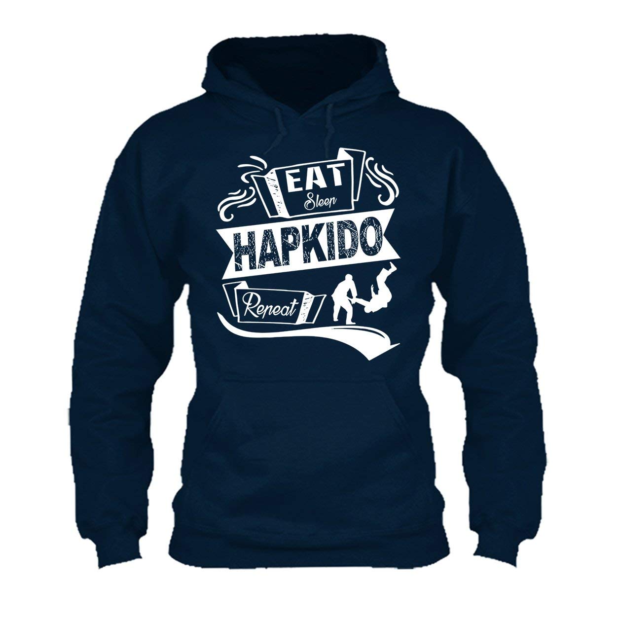 Eat Sleep Hapkido Repeat T-Shirt - Martial Arts Training & Casual Wear - Perfect for Hapkido Practitioners & Fans