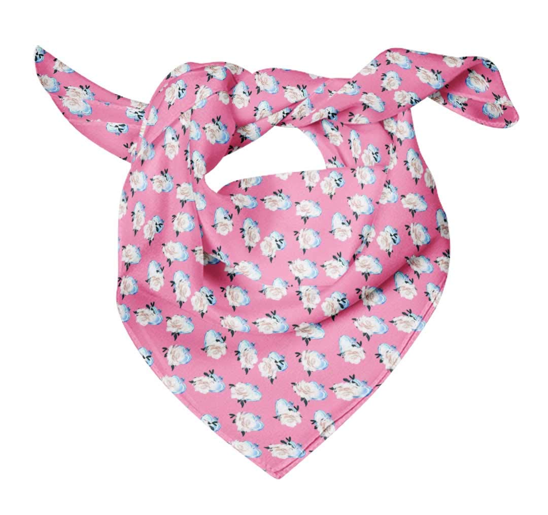 Bimba Printed Pure Silk Scarf - Women's Fashion Hair Neck Head Wrap Bandana - Perfect for Boho Style, Office Wear & Special Occasions