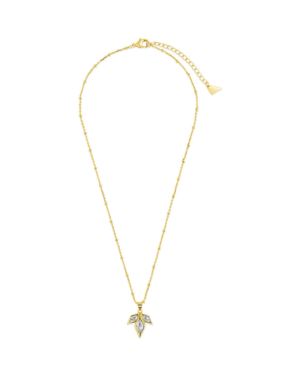 Lissie CZ Pendant Necklace – Elegant Cubic Zirconia Jewelry for Women, Perfect for Parties, Weddings & Everyday Wear